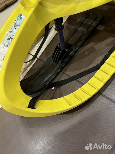 Санки kwh tiger de lux с рулем