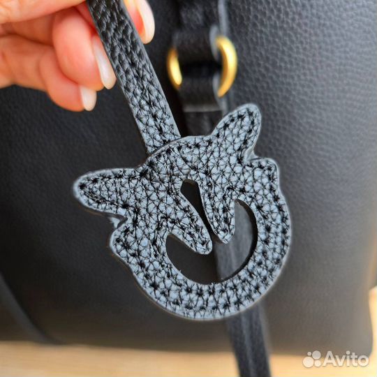 Сумка женская Pinko shopper натуральная кожа