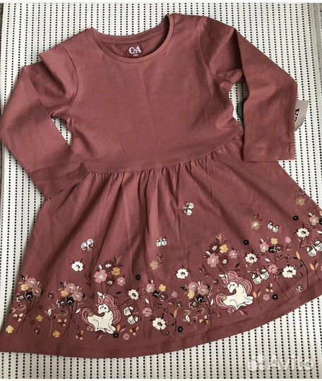 Платье для девочки для садика c&a kids