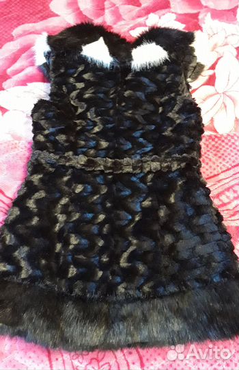 Жилетка меховая женская 42 размер