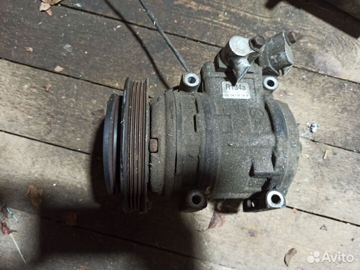 Компрессор кондиционера на Киа спектра r134a