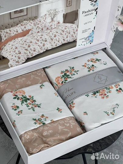 Белье постельное сатин евро