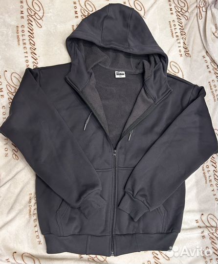 Толстовка утепленная на молнии мужская