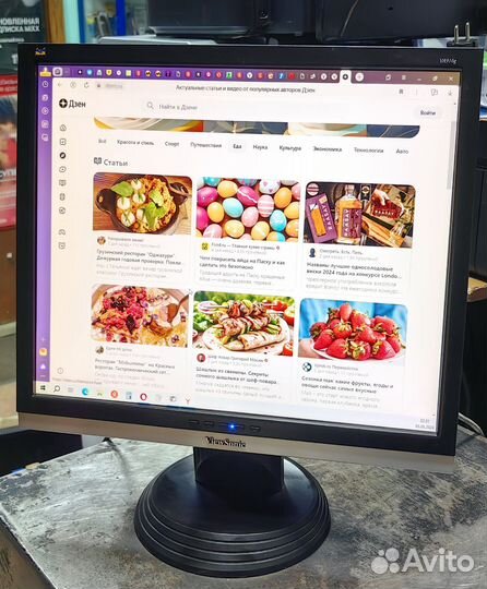 Качественный монитор ViewSonic 19 дюймов