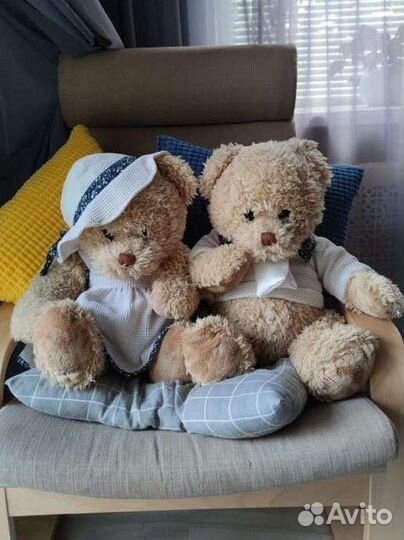 Большие мягкие игрушки медведи Bukowski