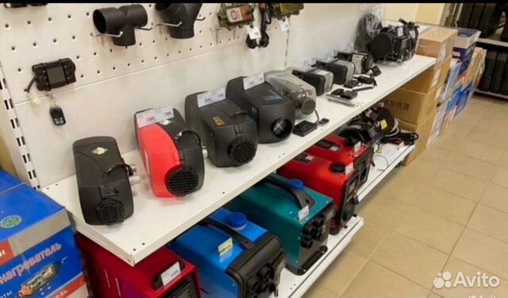 Автономный отопитель сухой фен 12в 24в