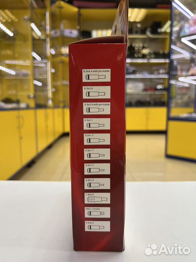 Универсальный автомобильный адаптер для ноутбука