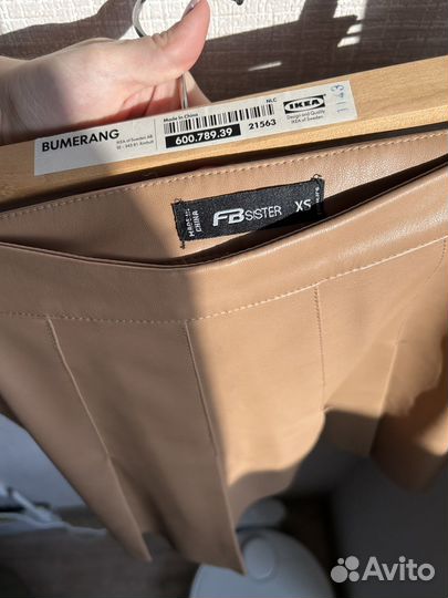 Кожаная юбка