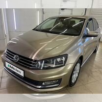 Volkswagen Polo 1.6 MT, 2016, 117 200 км, с пробегом, цена 1 297 000 руб.