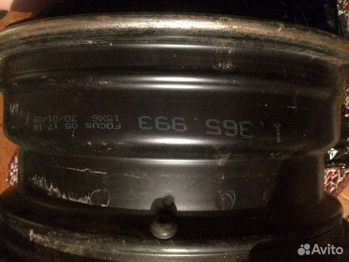 3 диска r15 на Ford focus