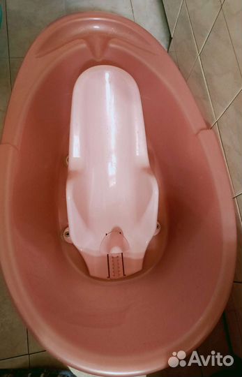 Детская ванночка с горкой