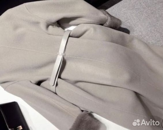 Кашемировое пальто Loro Piana с мехом FAL9284