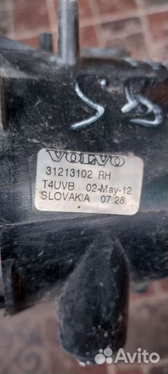 Volvo S80 противотуманные фары правая