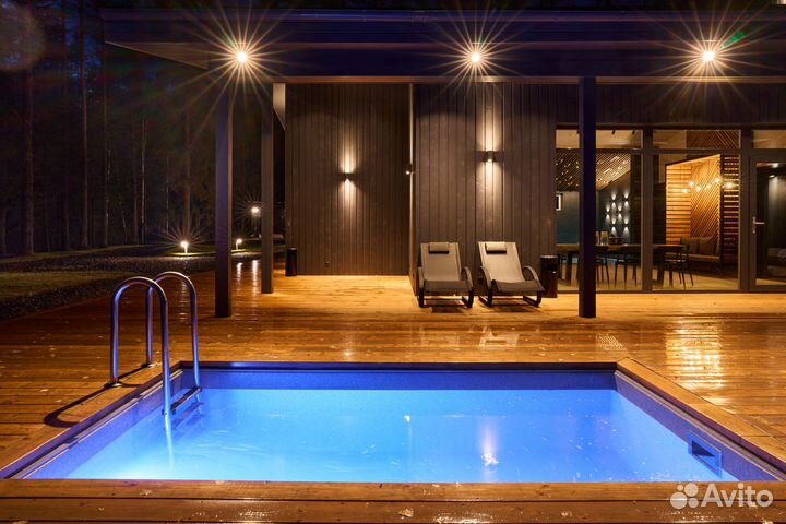 Аренда бани с бассейном. Петрозаводск