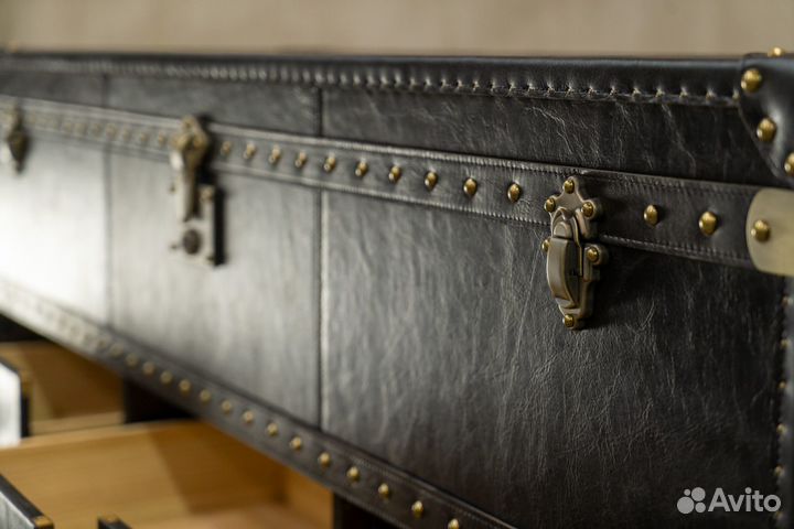 Тумба Black Charm Genuine Leather