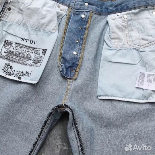 Джинсы Denim tears x levis