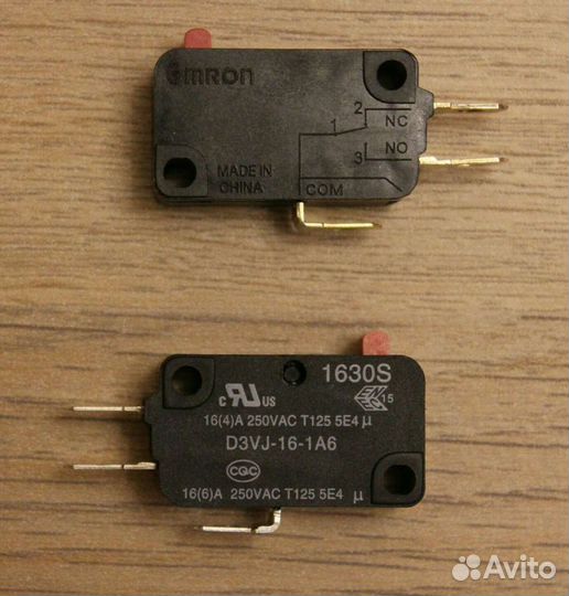 Концевой выключатель 16А (цена за фото 1 - 1 шт.)