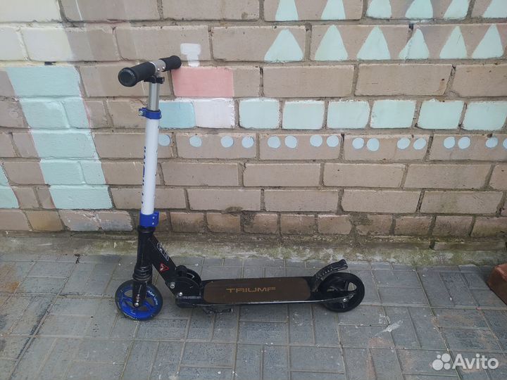 Самокат детский б/у. Колеса d145 мм