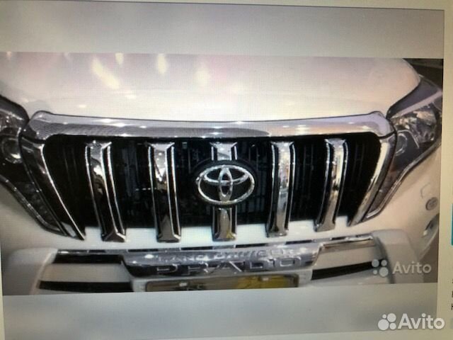 Хром на решетку на Прадо 150