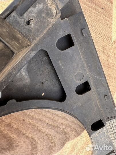 Реснички на фары w210