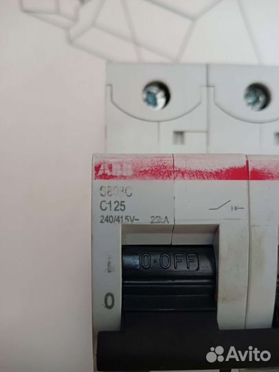 Автоматические выключатели ABB S803C C125