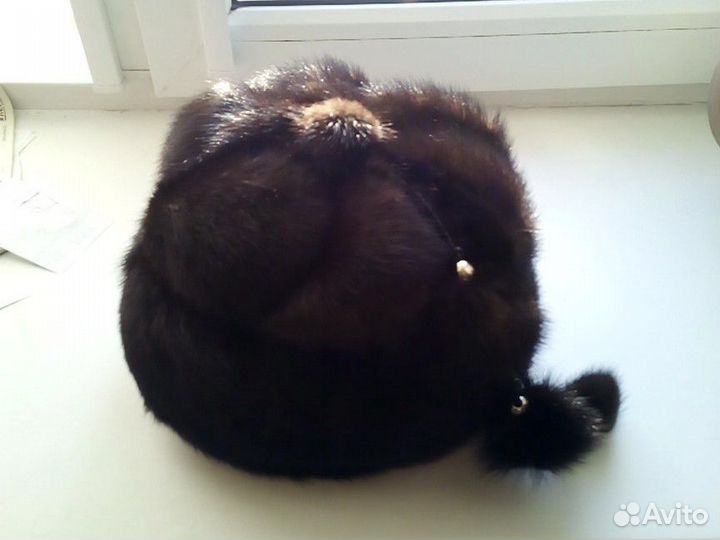 Шапка норковая женская