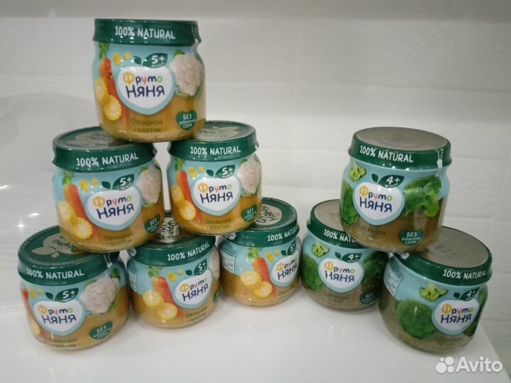 Пюре овощное