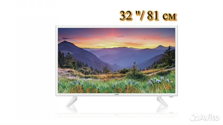 Телевизор BBK 32LEM-1090/T2C белый