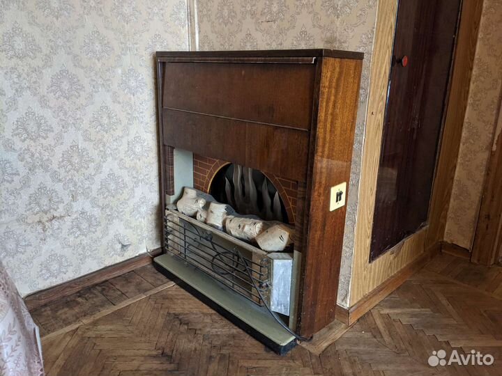 Камин электрический с баром Времен СССР