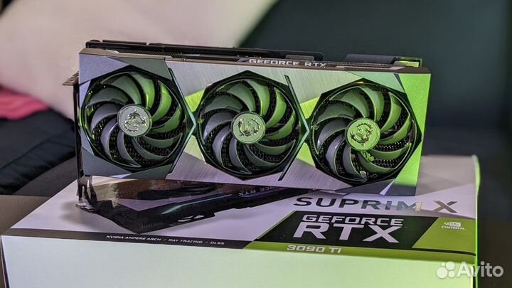 MSI GeForce RTX 3090 Ti suprim X Гарантия Обмен