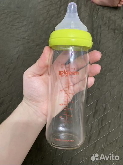 Бутылочки для кормления Pigeon 240мл,2 шт