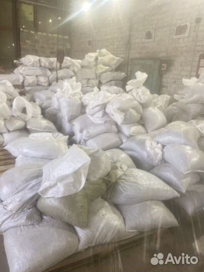 Щебень мраморный белый