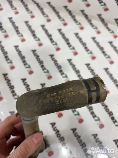 Патрубок системы охлаждения Skoda Rapid 1 cwvb 1.6