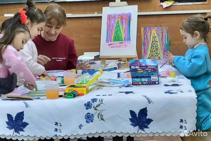 Мастер-класс по рисованию для детей/ Арт. Встречи