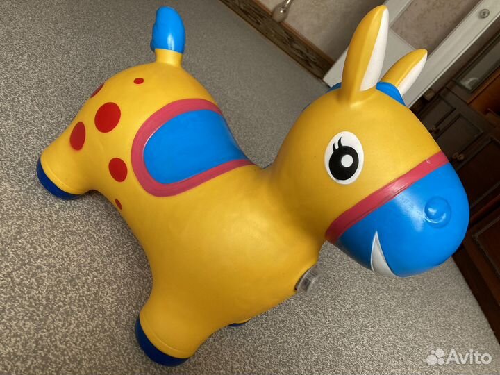 Резиновый ослик