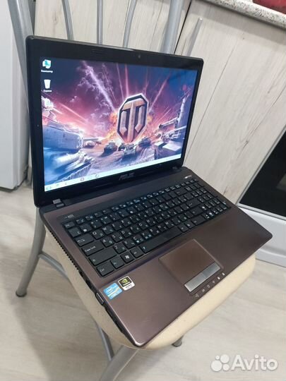 Ноутбук Asus / i7-2670QM / 610M / 4GB / 500GB
