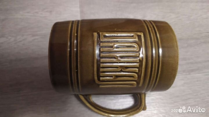 Кружка Байкал СССР керамика 12 см