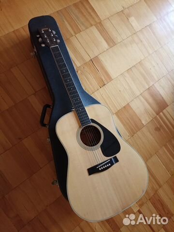 Акустика Yamaha FG201B, made in Japan. Кейс