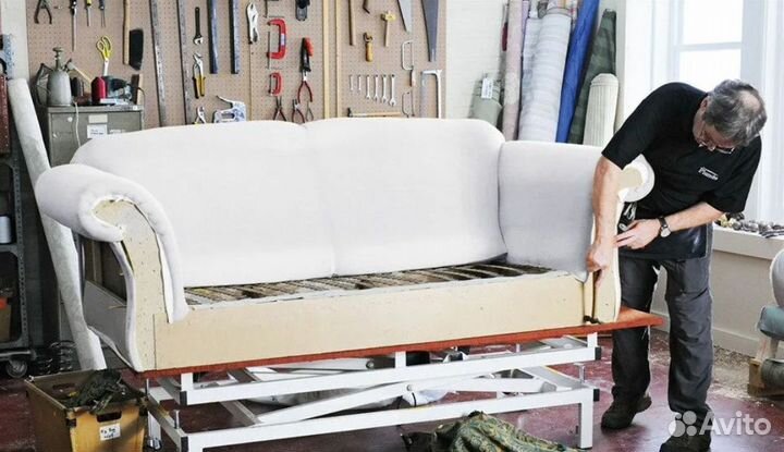 Ремонт мягкой мебели,Изготовление новой мебели