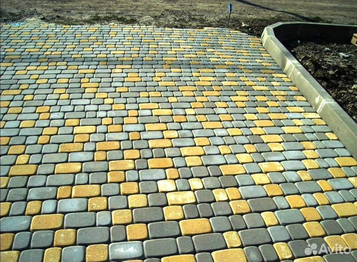 Тротуарная плитка Старый Город с завода
