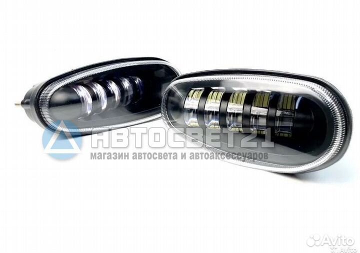 LED противотуманные фары Chevrolet Lanos 50W
