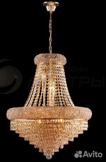 Люстра хрустальная большая