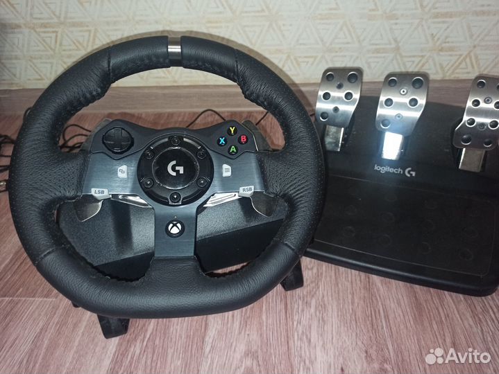 Игровой руль logitech g920