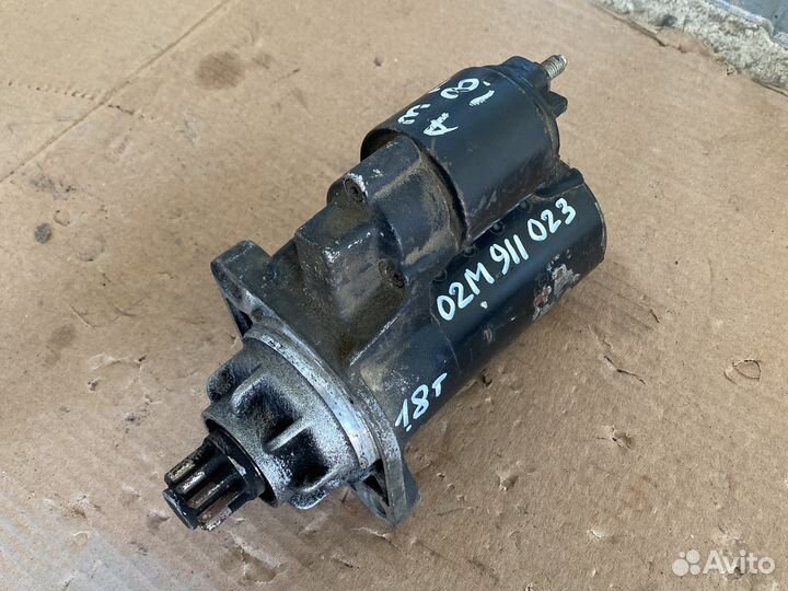 Стартер 02M911023 1.8t VW, Audi, Skoda, Seat