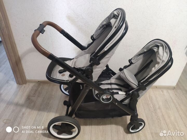 Прогулочная коляска для двойни бу