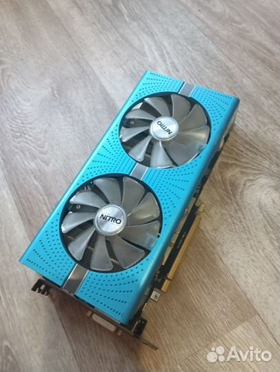 Видеокарта rx580 8gb sapphire nitro+ se