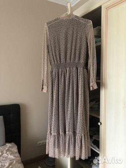 Платье в горошек
