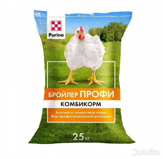 Комбикорм для бройлеров Стартер Purina профи