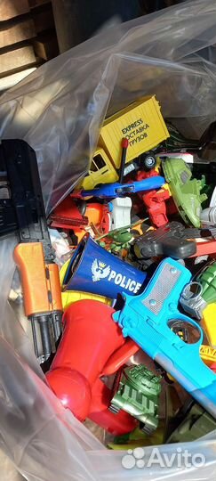 Детские игрушки пакетом для мальчика