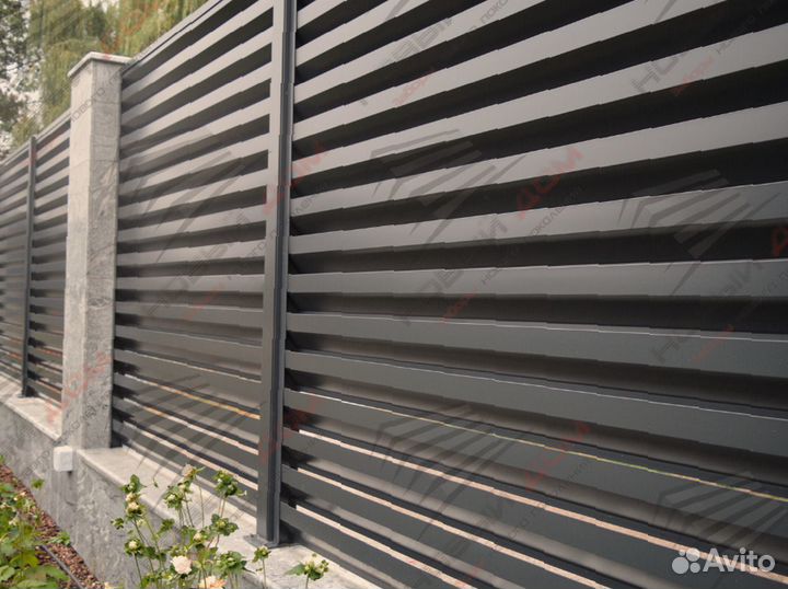 Забор-жалюзи